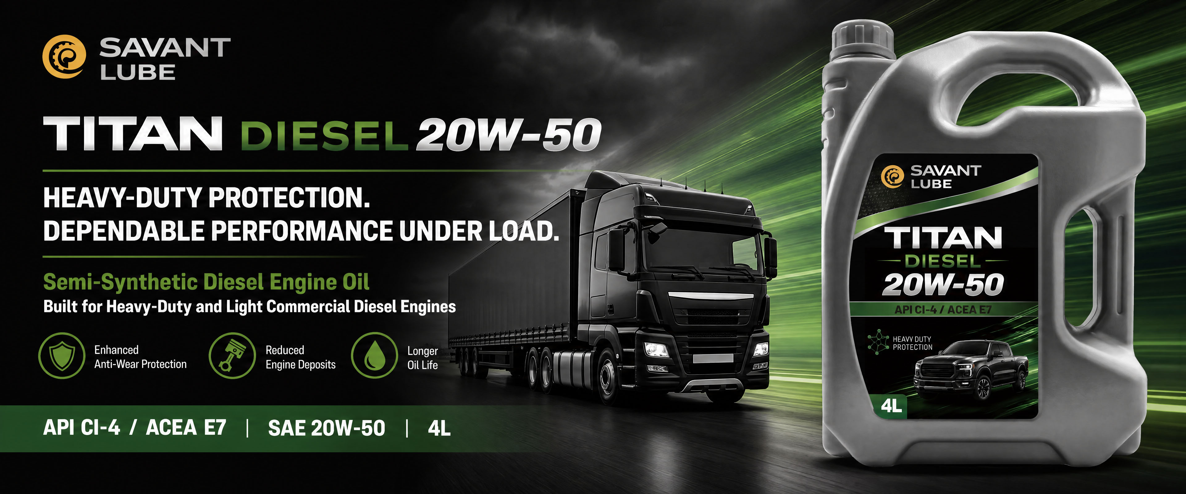 Titan Diesel CI-4 20W